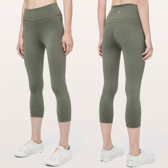 lululemon athletica Pants - Lululemon In Movement Everlux Crop Leggings (20" Inseam)